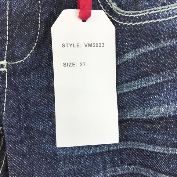 New Standards & Practices Womens Dark Wash Flared Jeans Size‎ 27 - Picture 5 of 14